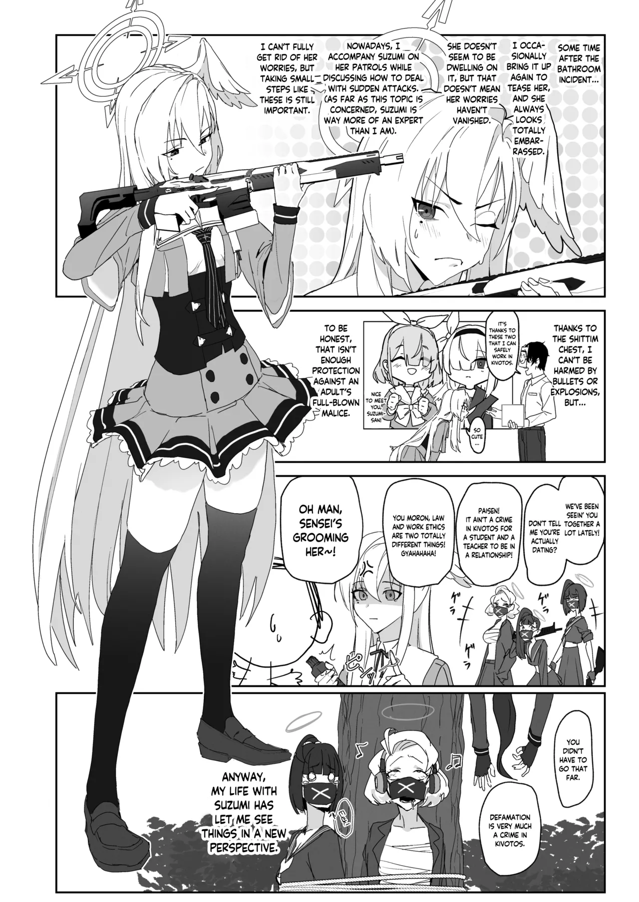 [Yoridori Midori (Akashiro Kiiro)] Katayoku no Antinomy | One-Winged Antinomy (Blue Archive) [English] [Douzo Lad Translations] [Digital] 画像番号 18