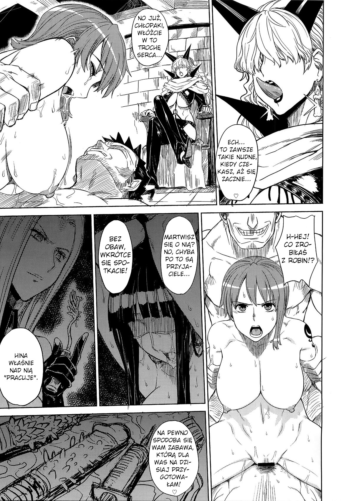 (C79) [Choujikuu Yousai Kachuusha (Denki Shougun)] MERO MERO GIRLS 3 (ONE PIECE) [Polish] imagen número 6