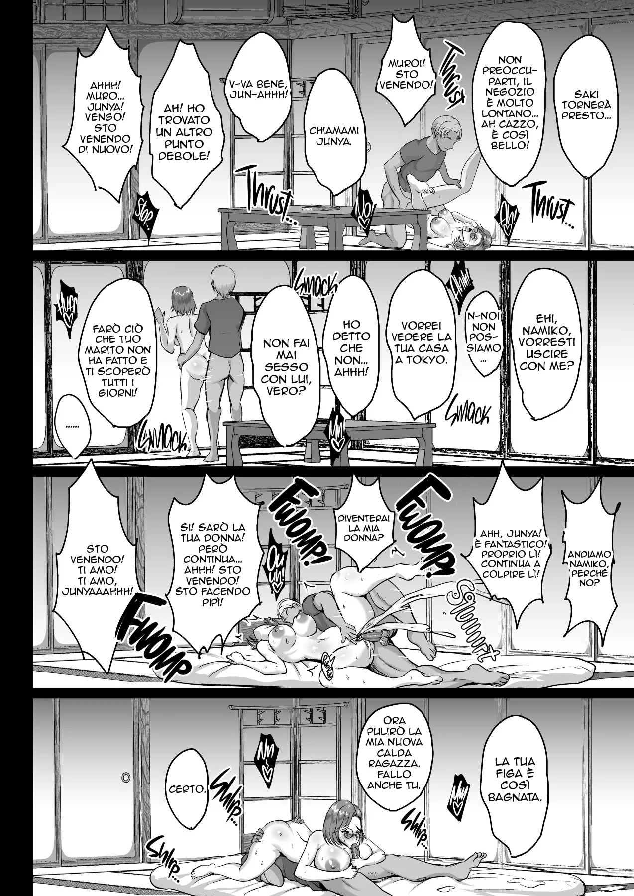 [Shouchuu MAC (Hozumi Kenji)] Oyako Onsen Ryokou Choukyou Kiroku | Prima la Madre poi La Figlia [Italian] [Digital] 이미지 번호 24