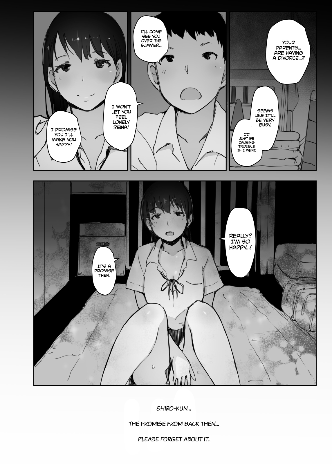 [Arakureta Monotachi (Arakure)] Natsuyasumi ni Aenakatta Boku no Kanojo wa | My Girlfriend Who Couldn't Meet Summer Vacation [English] [snapte] [Digital] image number 11