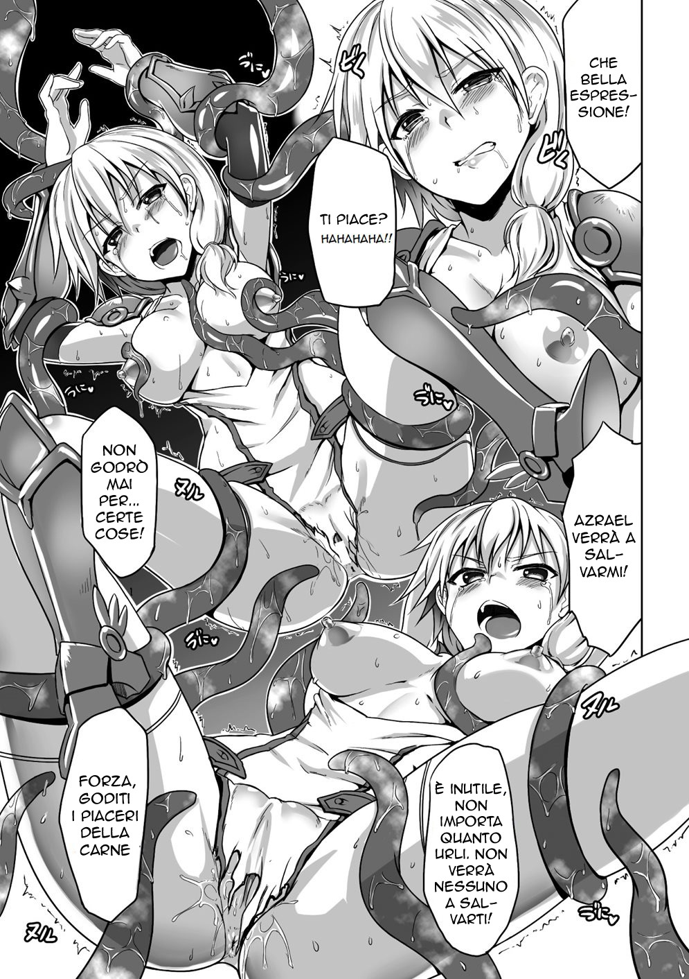 [yo] Inda Tenshi Tyrael | L' Angelo Caduto (2D Comic Magazine Aku Ochi Darkness Vol. 1) [Italian] [Digital] 이미지 번호 5