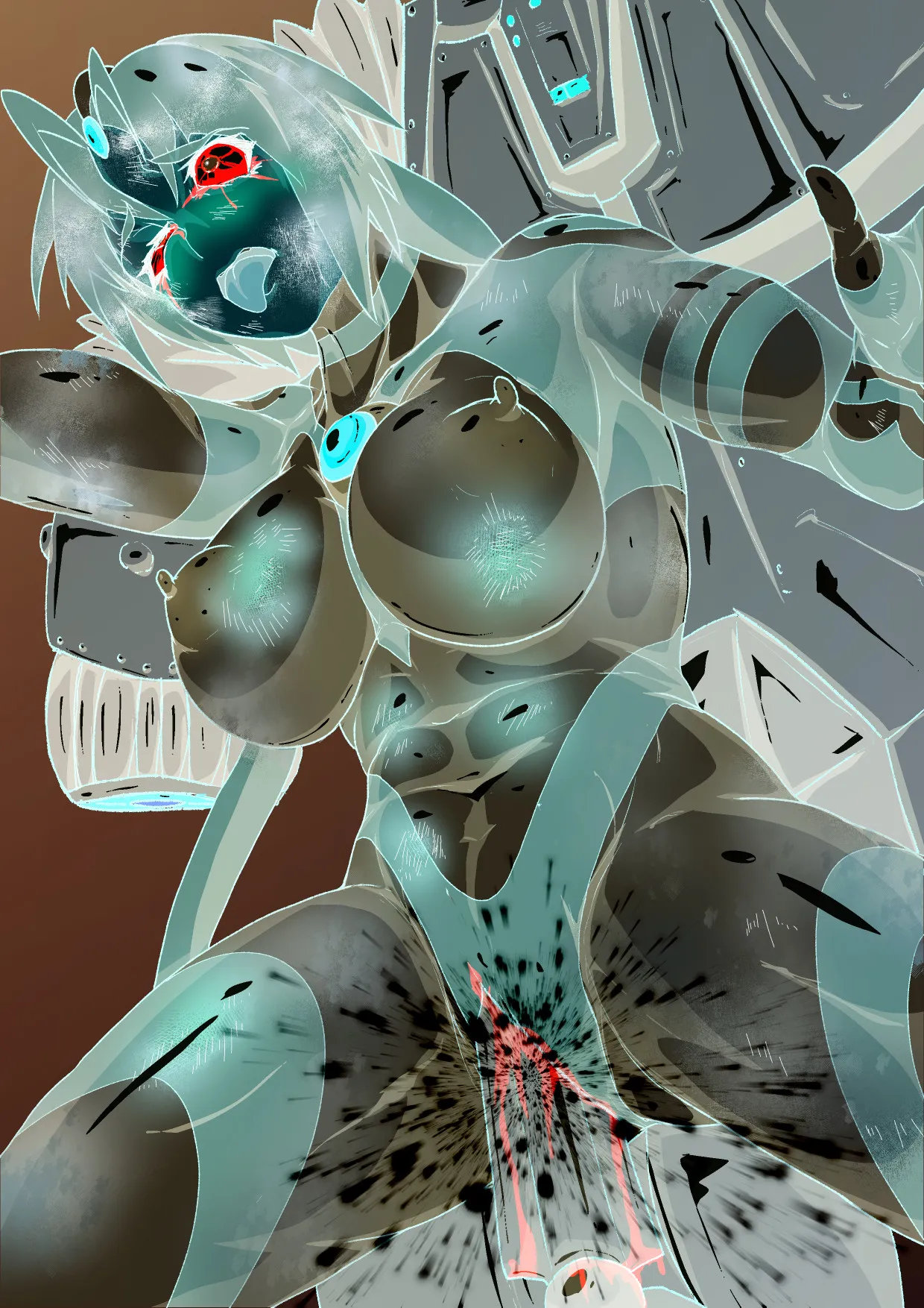 アトラルクスネオン4～絶叫!マシンモンスターに処刑されるヒロイン～巨大ヒロインは残虐絶叫マシーンで完全敗北地獄逝き…正義のヒロインは踏みにじられ尊厳は破壊される 图片编号 23