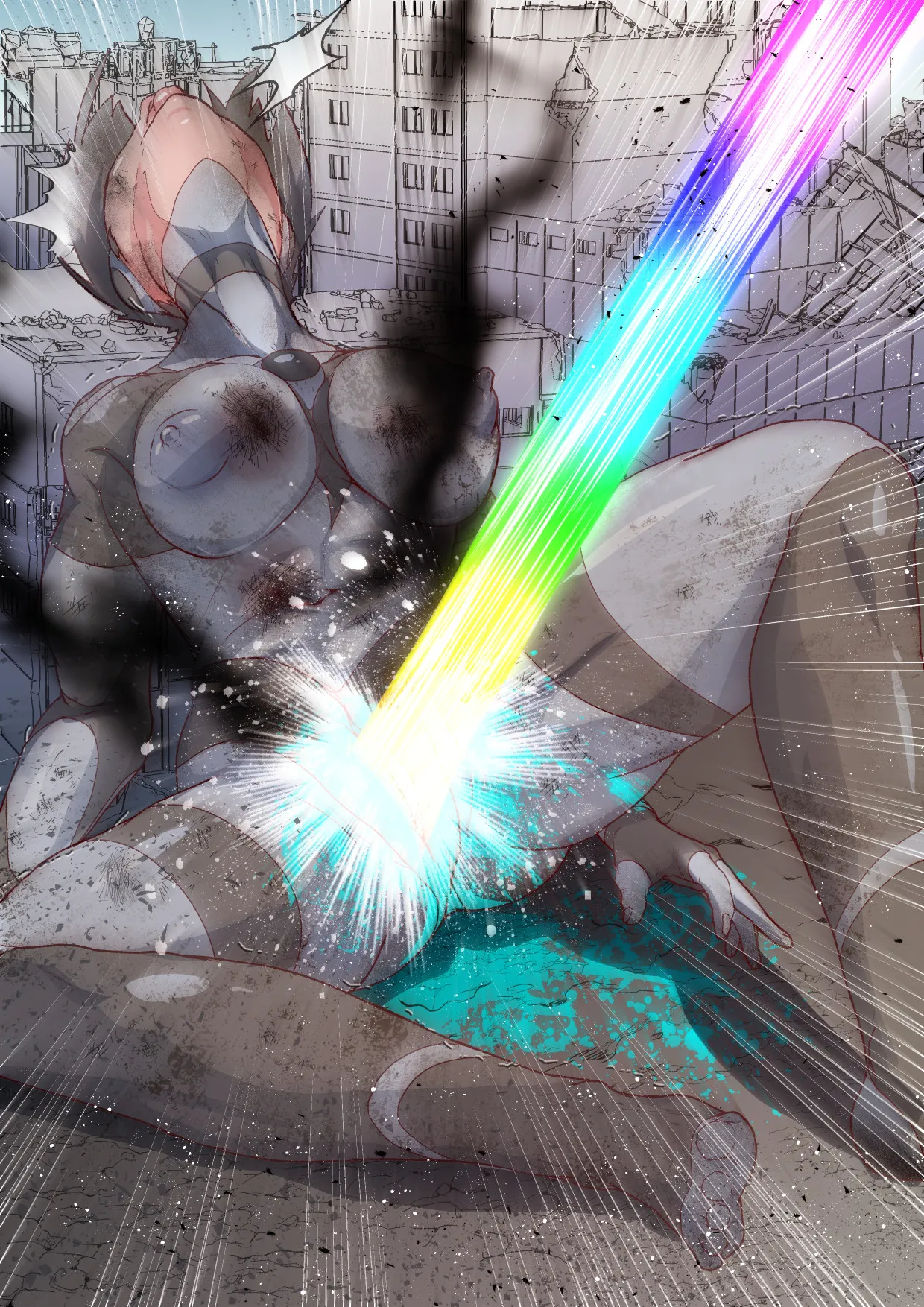 アトラルクスネオン4～絶叫!マシンモンスターに処刑されるヒロイン～巨大ヒロインは残虐絶叫マシーンで完全敗北地獄逝き…正義のヒロインは踏みにじられ尊厳は破壊される 图片编号 26