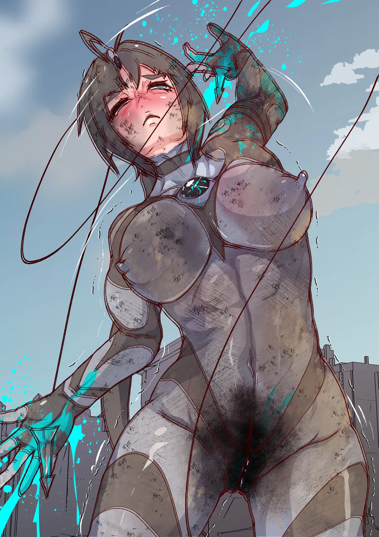 アトラルクスネオン4～絶叫!マシンモンスターに処刑されるヒロイン～巨大ヒロインは残虐絶叫マシーンで完全敗北地獄逝き…正義のヒロインは踏みにじられ尊厳は破壊される 图片编号 28