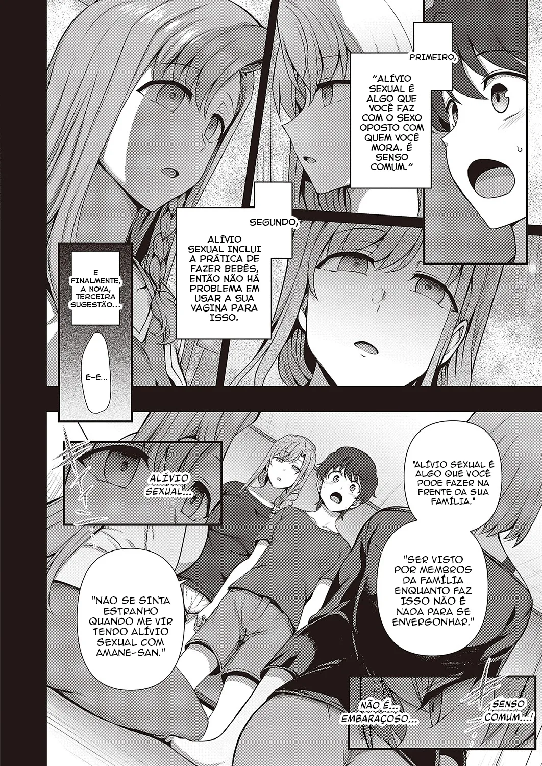 [Aiue Oka] FamiCon - Family Control Ch. 3 | Controle Familiar Cap. 3 (COMIC ExE 29) [Portuguese-BR] [TraduZion] [Decensored] [Digital] 이미지 번호 12