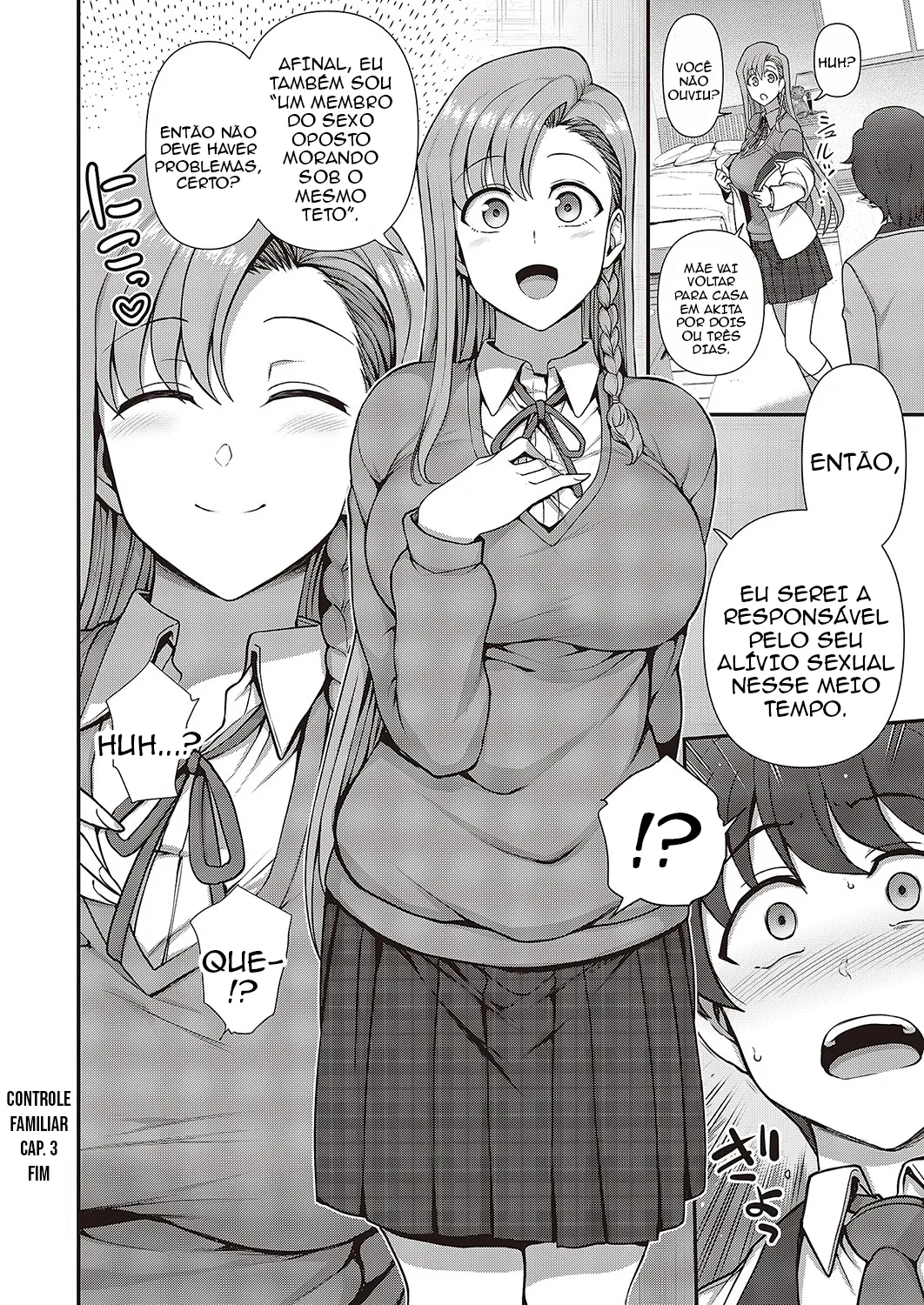 [Aiue Oka] FamiCon - Family Control Ch. 3 | Controle Familiar Cap. 3 (COMIC ExE 29) [Portuguese-BR] [TraduZion] [Decensored] [Digital] 이미지 번호 34