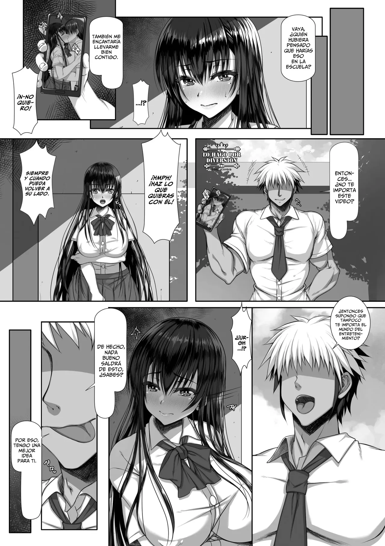 [Zatsuyou Elixir] Yarichin Yarou Shika Shiranai Mesu no Kao｜Un Rostro Femenino Que Solo Los Bastardos Lo Conocen [Spanish] [WOLFGANGSCAN] Bildnummer 8