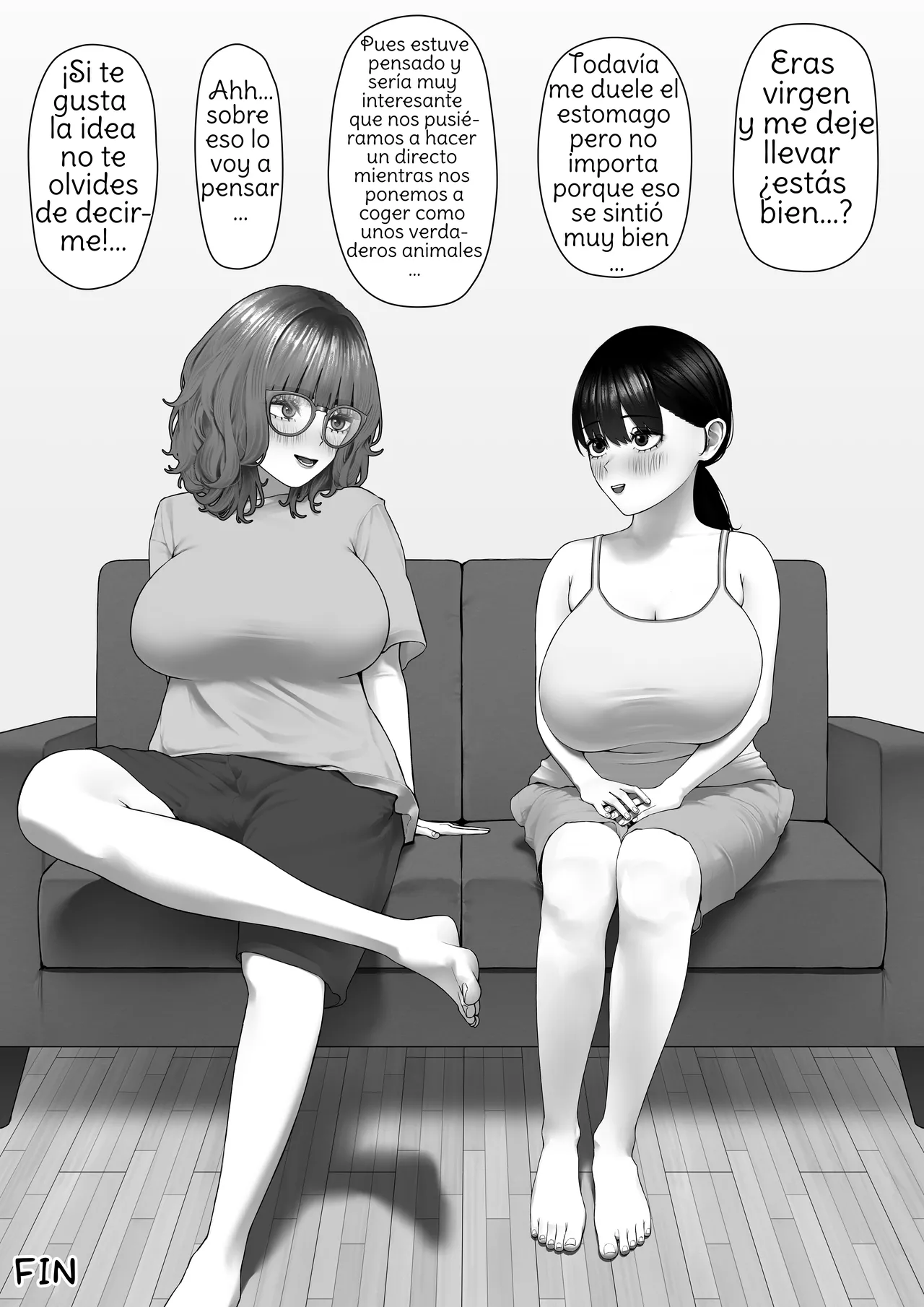 [Sujou no Saba (Sabakan)] 30cm Chou Tsuyotsuyo Futanari Chinpo o Semen ga Karerukurai Manzoku Saserareru kana [Spanish] [Amaterasu] image number 40