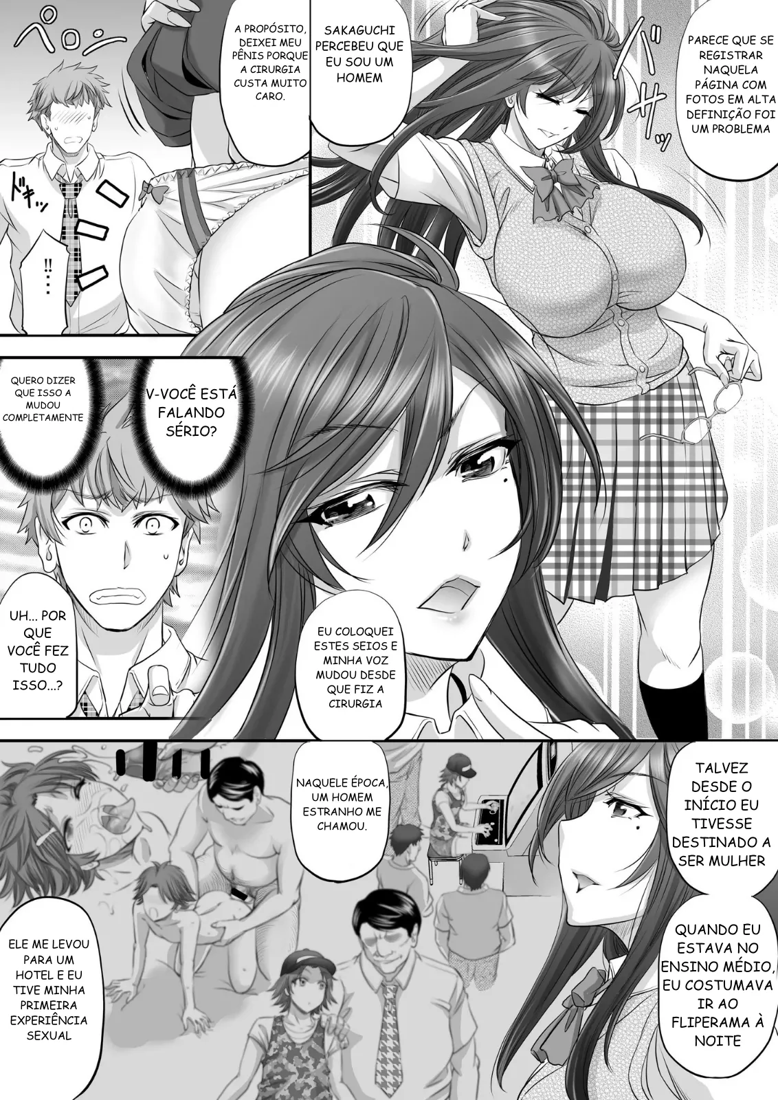 Papakatsu Shemale ga Kanojo ni Naru Made [Portuguese-BR] 图片编号 5