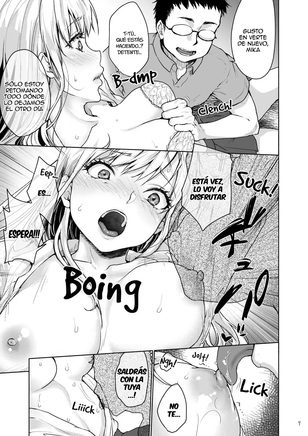 [Kaze no Gotoku! (Fubuki Poni, Mittsuman)] Namaiki na Papakatsu Joshikousei ni Oji-san ga Tappuri Shitsukete Agemashita.｜Una Colegiala Descarada es Disciplinada a Fondo por un Sugar Daddy. [Spanish] [Anything] [Digital] 이미지 번호 9