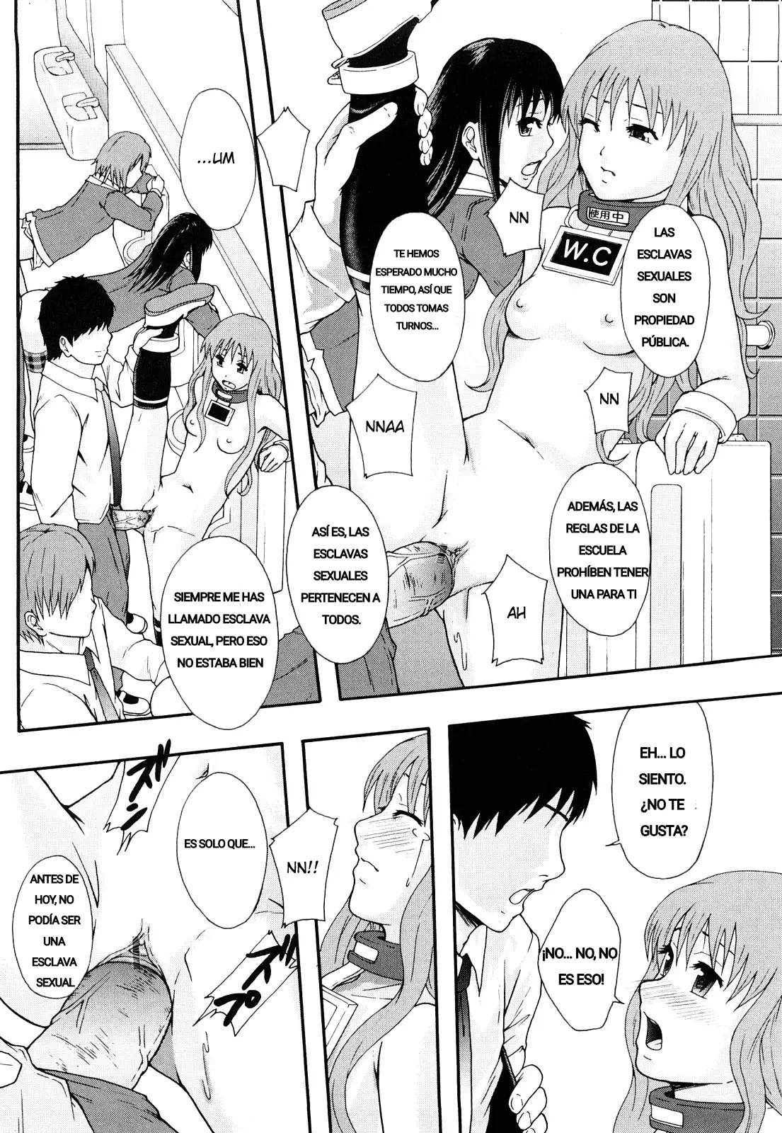 [Mayonnaise] Nikubenki System Chronicle -Nikubenki System Nendaiki- Ch. 1-3｜Crónicas del Sistema Esclavista Cap. 1-3 [Spanish] [Jhovampire] 画像番号 32