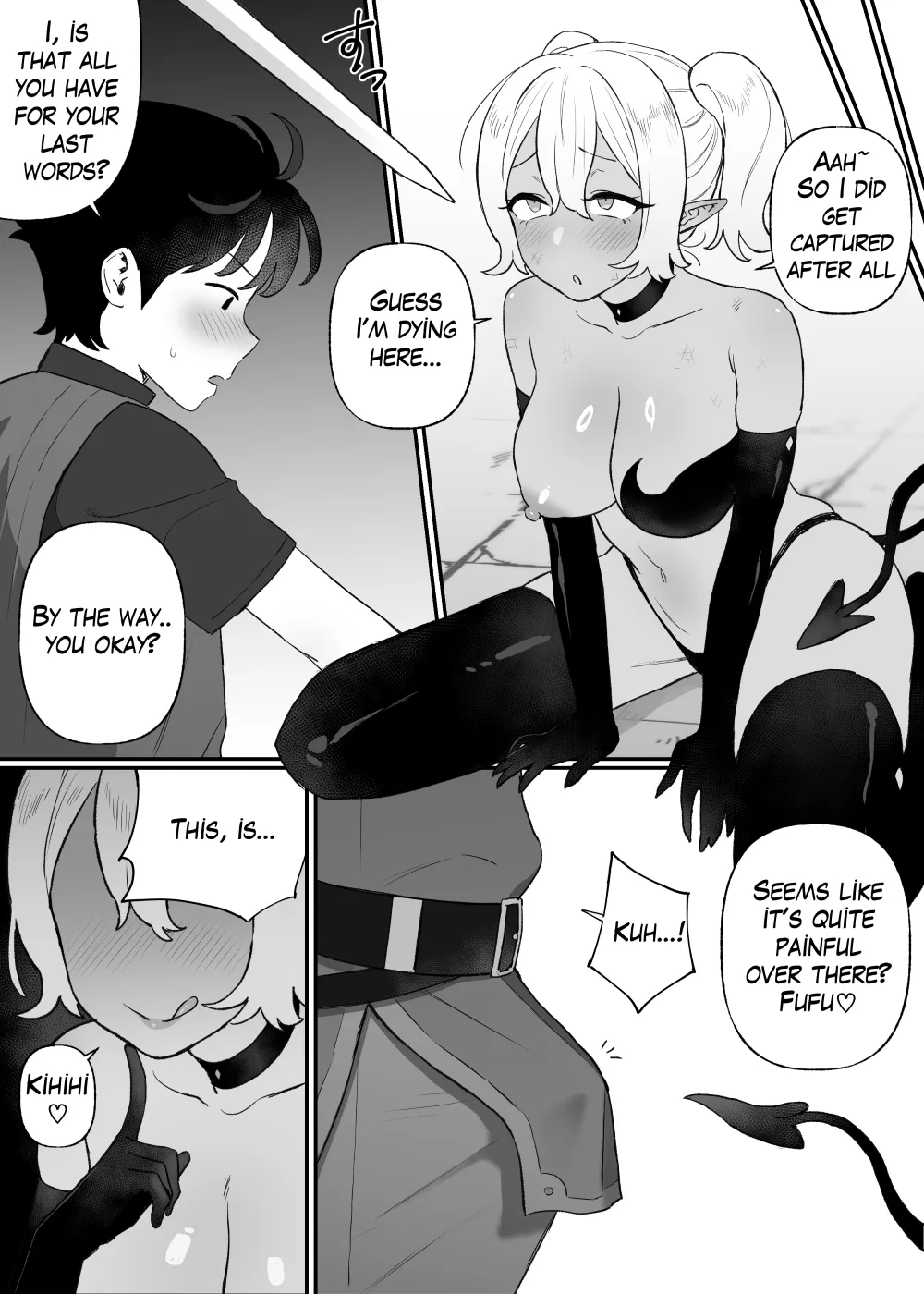 [Bingdak] Kakyuu Inma no Dorei | A Slave of a Low-Class Succubus Ch. 1-2 [English] [Decensored] numero di immagine  3
