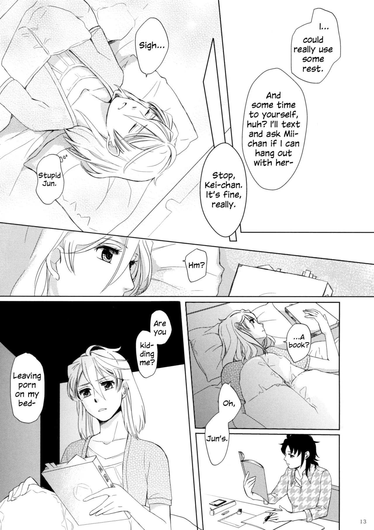 (GirlsLoveFestival11) [No.3 (Kamonasu, Sakuraba, Yuyuki)] Meteora (Hayate x Blade) [English] 12eme image