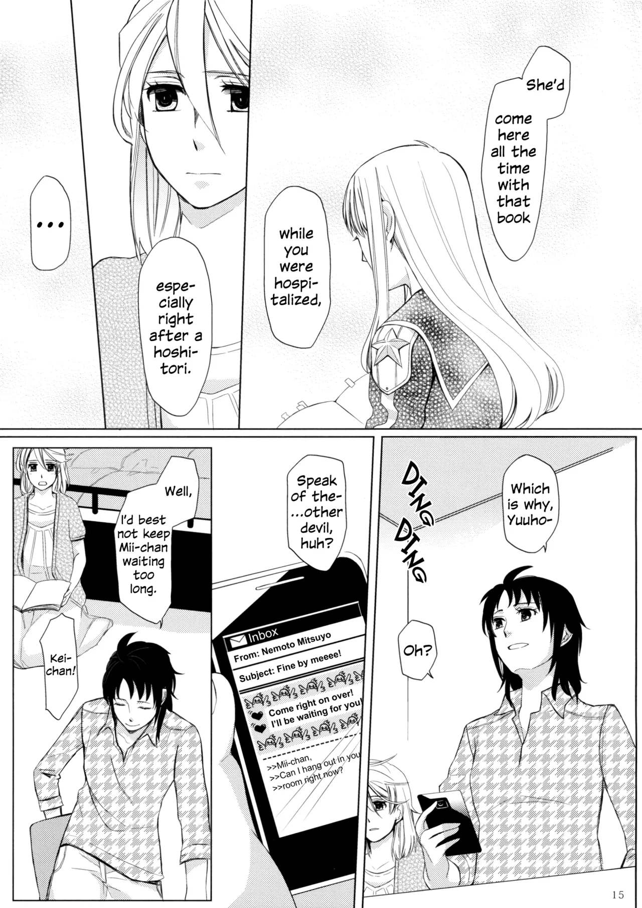 (GirlsLoveFestival11) [No.3 (Kamonasu, Sakuraba, Yuyuki)] Meteora (Hayate x Blade) [English] 14eme image