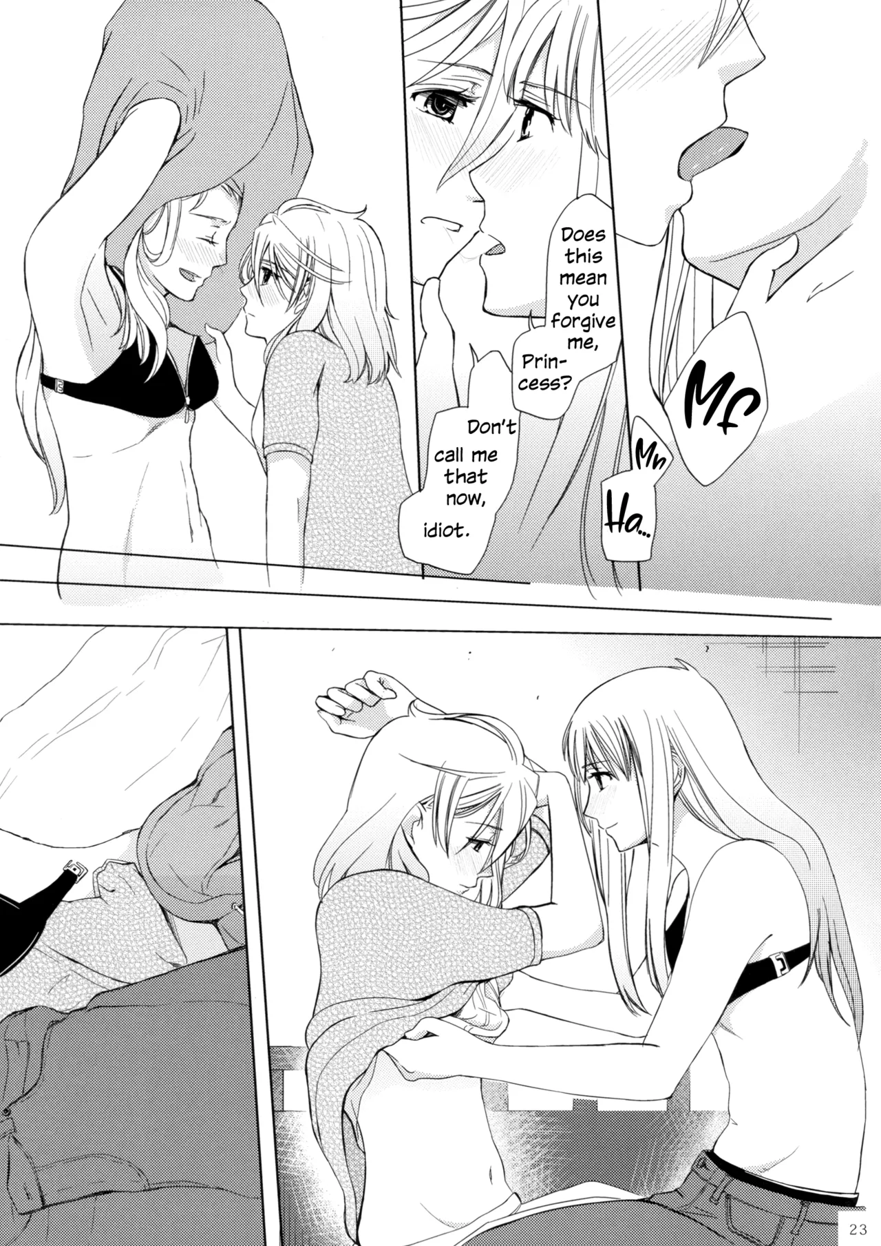 (GirlsLoveFestival11) [No.3 (Kamonasu, Sakuraba, Yuyuki)] Meteora (Hayate x Blade) [English] 22eme image