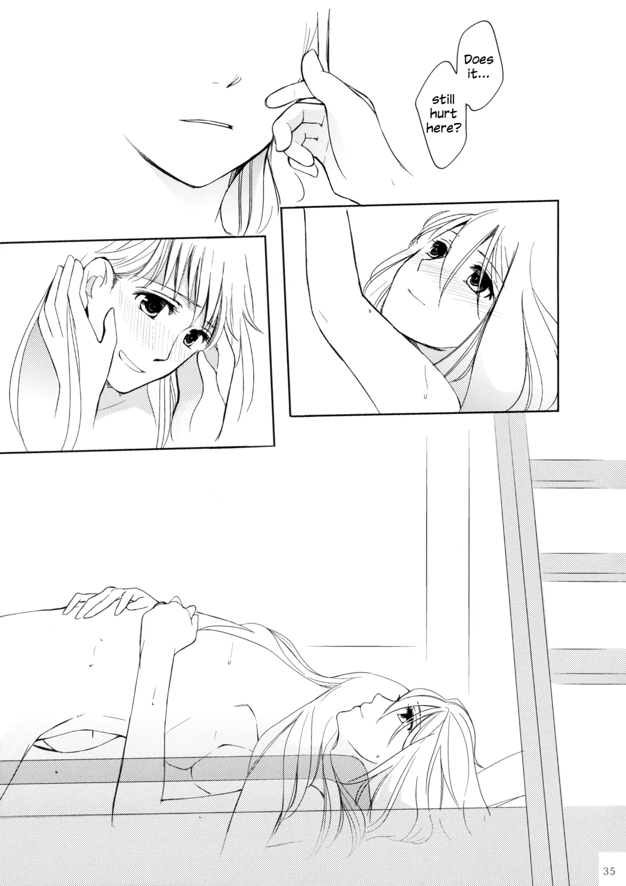 (GirlsLoveFestival11) [No.3 (Kamonasu, Sakuraba, Yuyuki)] Meteora (Hayate x Blade) [English] 34eme image