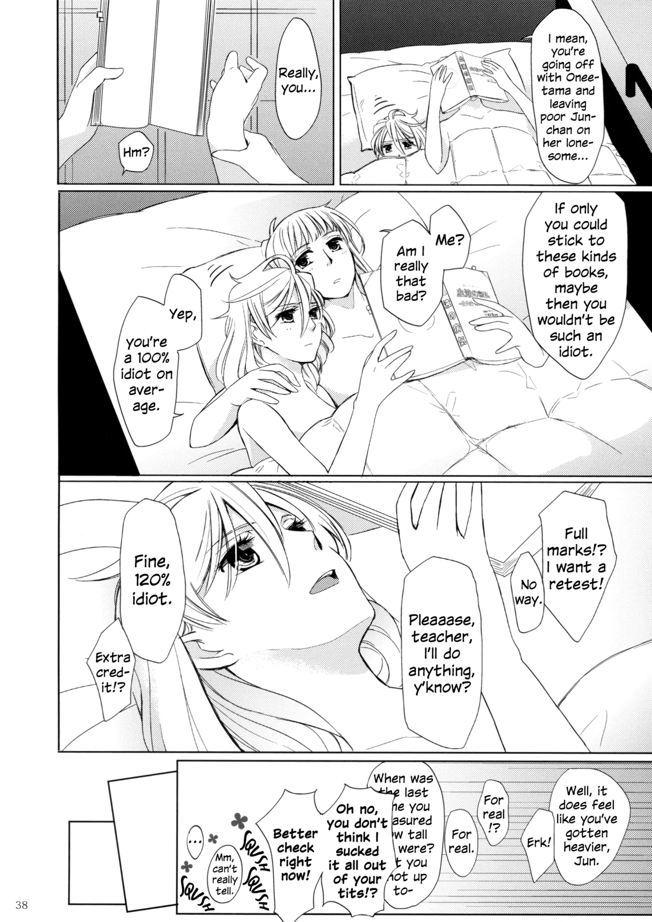 (GirlsLoveFestival11) [No.3 (Kamonasu, Sakuraba, Yuyuki)] Meteora (Hayate x Blade) [English] 37eme image