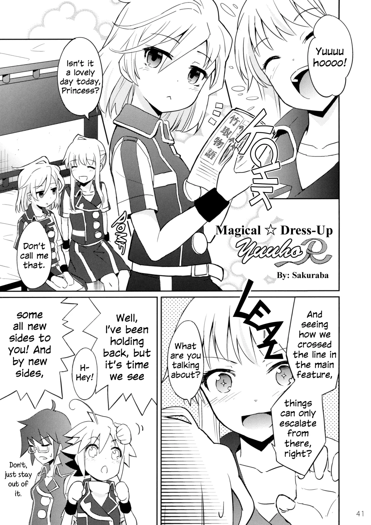 (GirlsLoveFestival11) [No.3 (Kamonasu, Sakuraba, Yuyuki)] Meteora (Hayate x Blade) [English] 40eme image