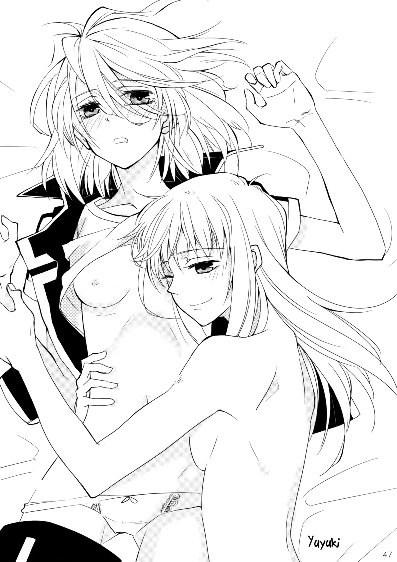 (GirlsLoveFestival11) [No.3 (Kamonasu, Sakuraba, Yuyuki)] Meteora (Hayate x Blade) [English] 46eme image