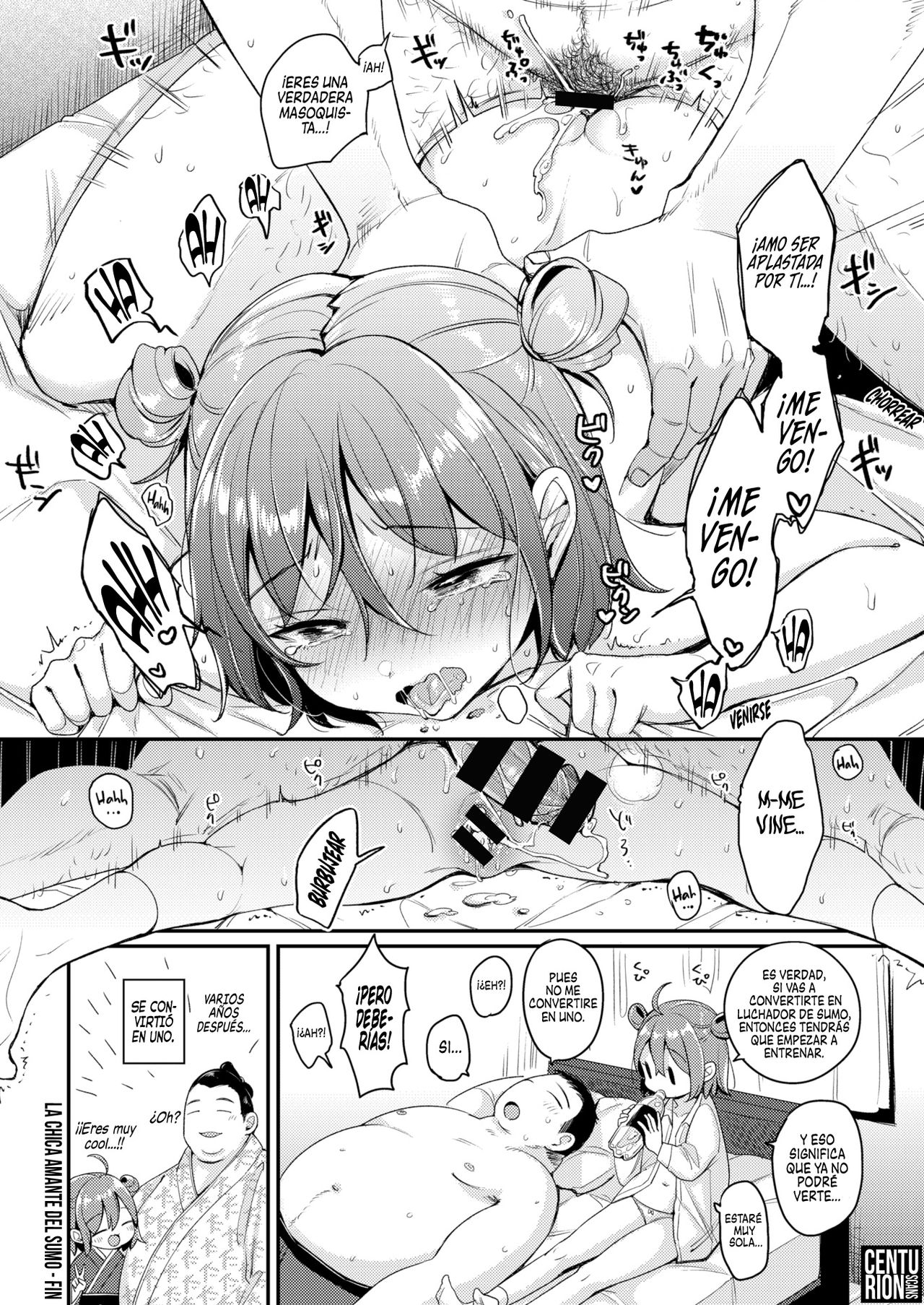 [Mojarin] Suujyo no Koi | La Chica amante del Sumo (COMIC Kairakuten 2020-07) [Spanish] [Centurion Scans] [Digital] Bildnummer 16