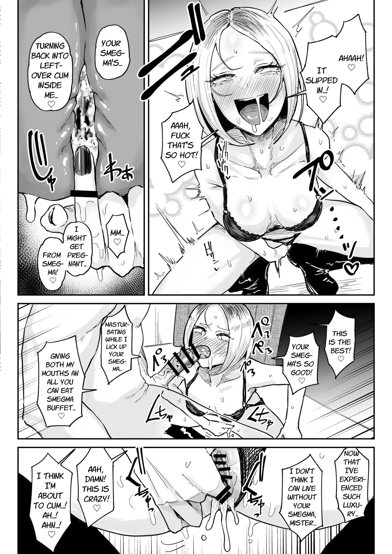 [Chiratsuki Silhouette (Yuuki Fuumi)] Chinkasu Daisuki Chinkagi Gal Namahame Berochuu Semen Geppu | Smegma Loving Dick Sniffin' Gal's Raw Fuck & Sloppy Kissing Semen Burps [English] [Selcouth] numero di immagine  17