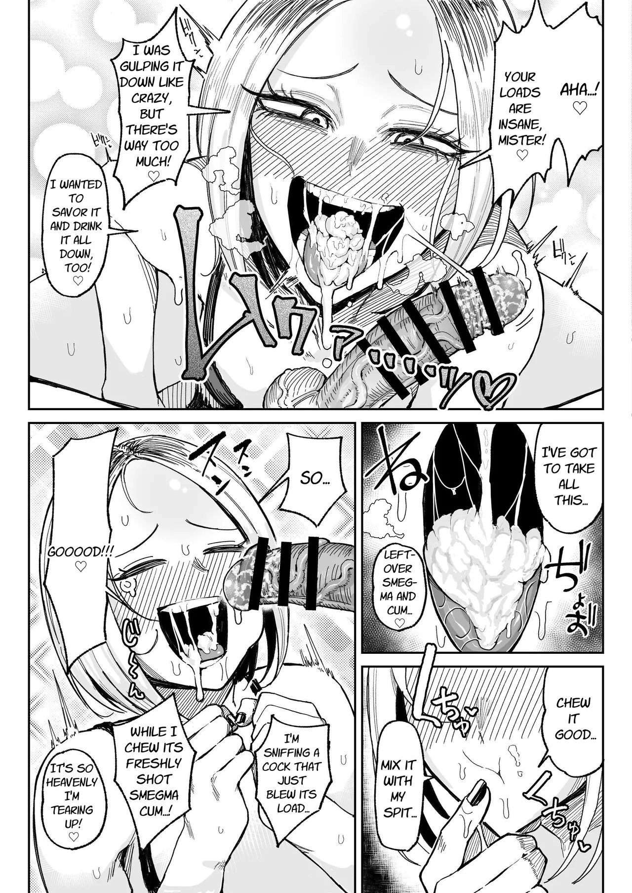 [Chiratsuki Silhouette (Yuuki Fuumi)] Chinkasu Daisuki Chinkagi Gal Namahame Berochuu Semen Geppu | Smegma Loving Dick Sniffin' Gal's Raw Fuck & Sloppy Kissing Semen Burps [English] [Selcouth] numero di immagine  22