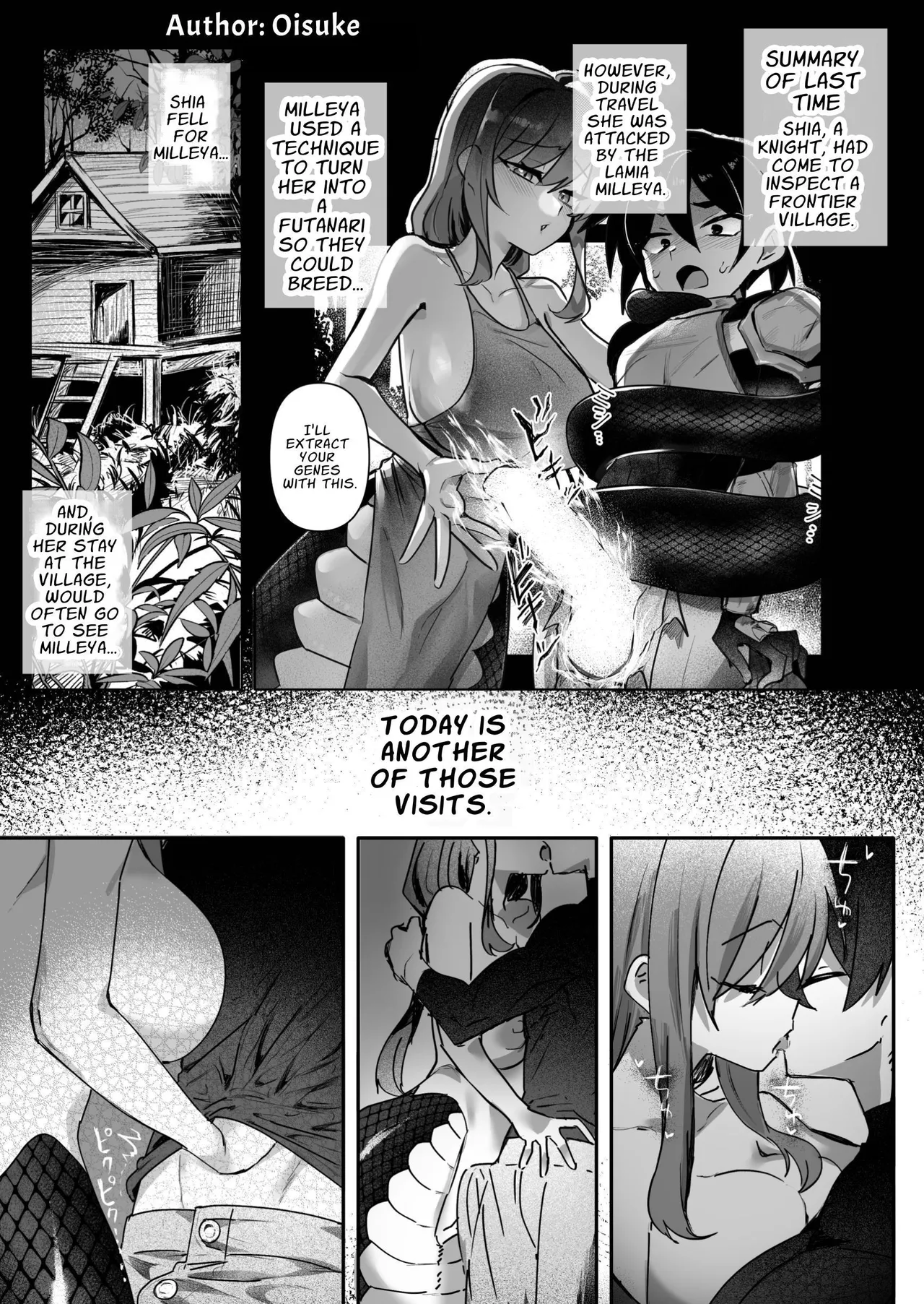 [Oisuke no Tsukue (Oisuke)] A Lamia Wants The Futa Knightess To Feel Good [English] [APA] numero di immagine  2