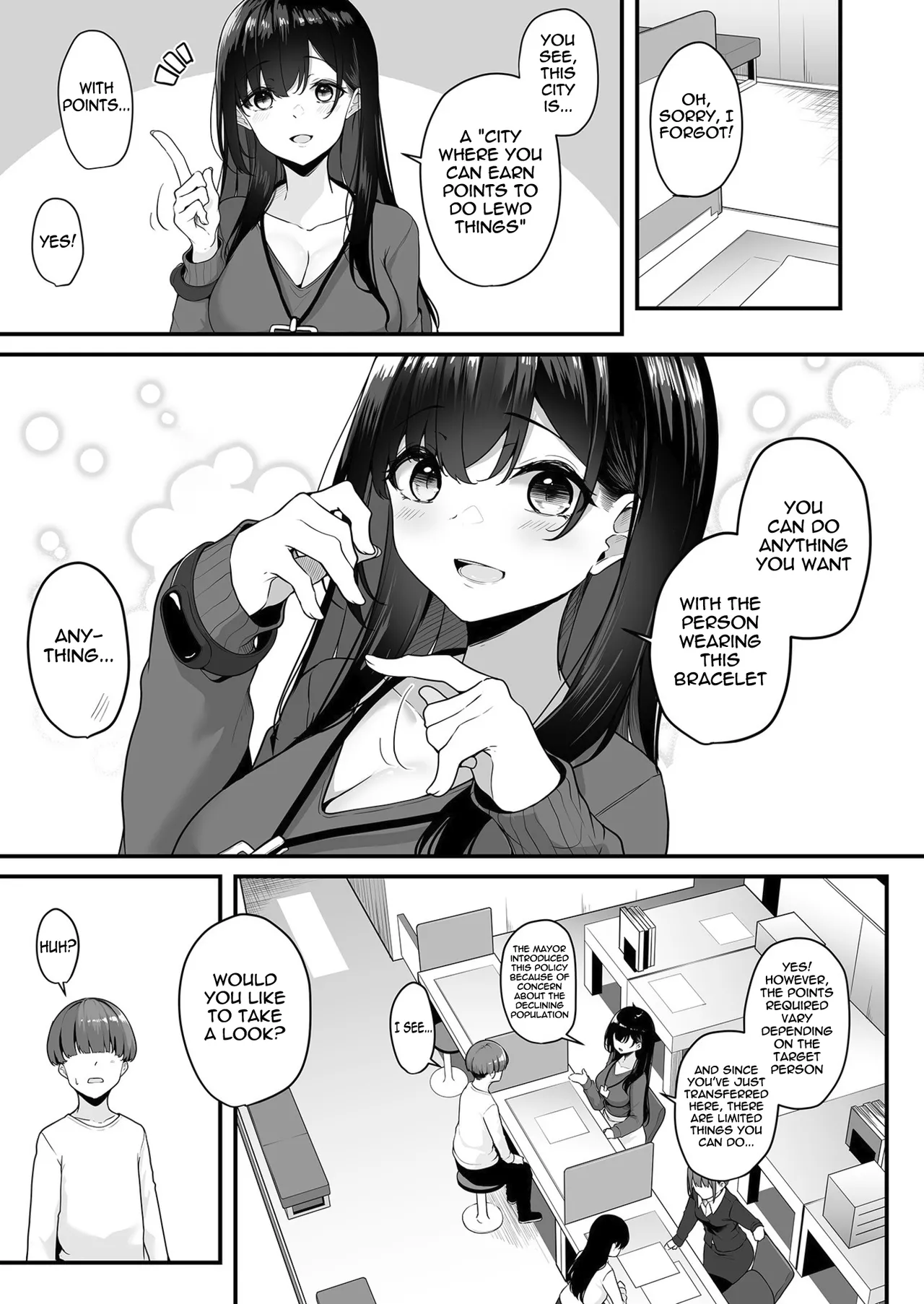 [Minato Yuu] Onee-san to Shiyo? ~Echinpo Card de Yaritai Houdai~ | Wanna do it with Onee-san? You can do whatever you want with the dick card (01) [English] [meganekun_tl] 图片编号 7