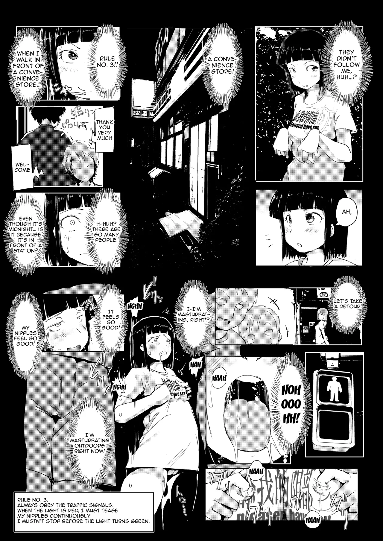[Harusame Kanmidokoro (Harusame Kakigoor)] Dakara Roshutsu wa Yamerarenai | This Is Why I Can't Stop Exposing Myself [English] [Digital] [AI Decensored] imagen número 18