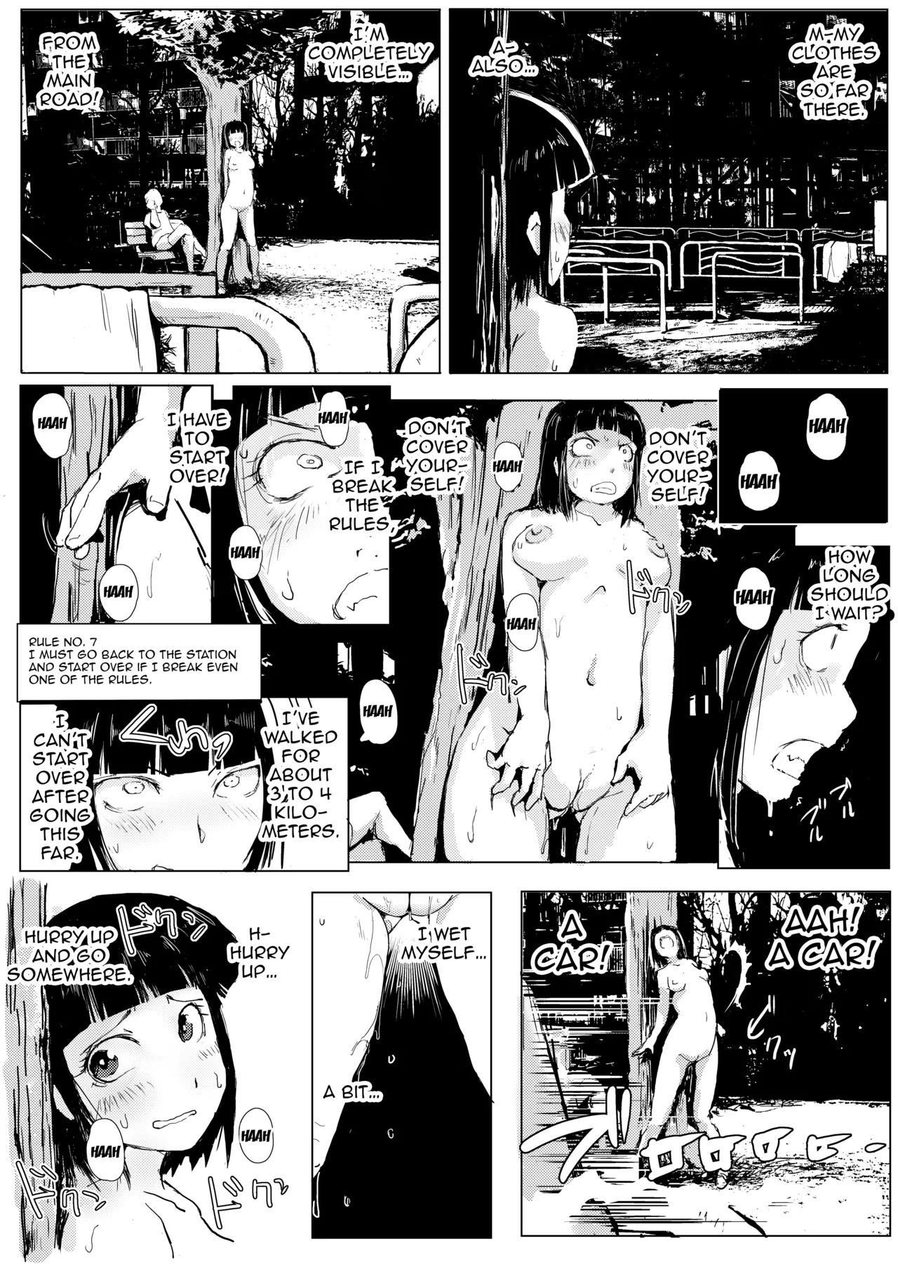 [Harusame Kanmidokoro (Harusame Kakigoor)] Dakara Roshutsu wa Yamerarenai | This Is Why I Can't Stop Exposing Myself [English] [Digital] [AI Decensored] imagen número 23