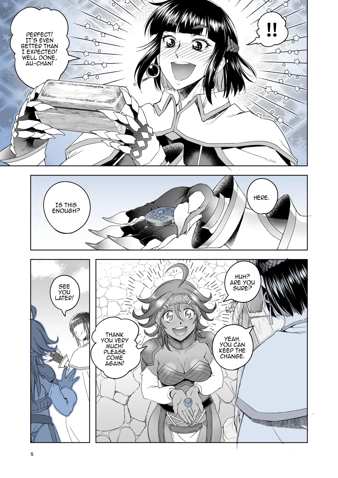 [Asaki Blog Branch Office (Asaki Takayuki)] Onna Kishi Rael to Kinka no Daishou [Digital] [English] {Doujins.com} 画像番号 4