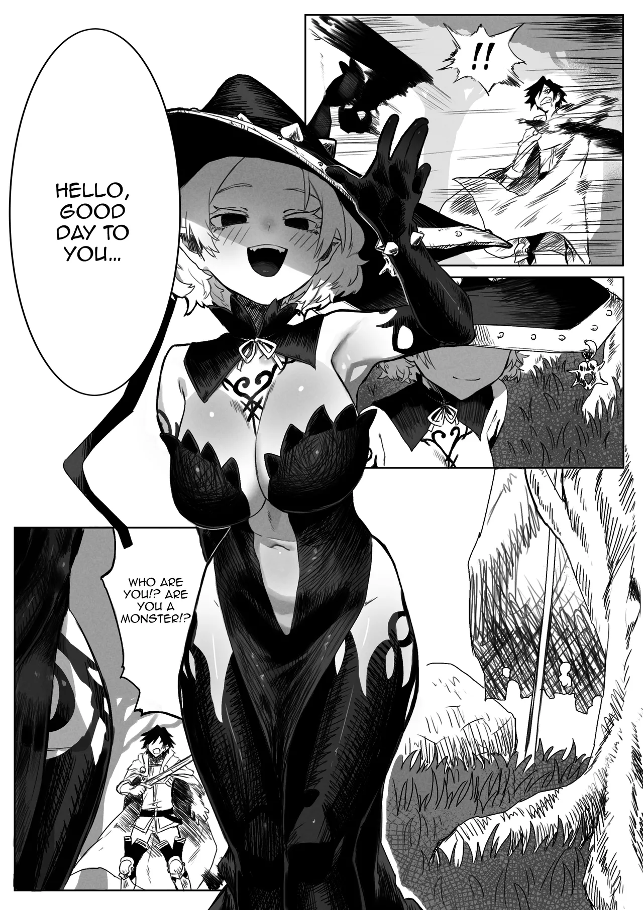 [Ippeisotsu (Eclair-chan)] Toaru Boukensha no Bunretsu Nichijou / The Divided Daily Life Of A Certain Adventurer [English] {Doujins.com} 이미지 번호 4