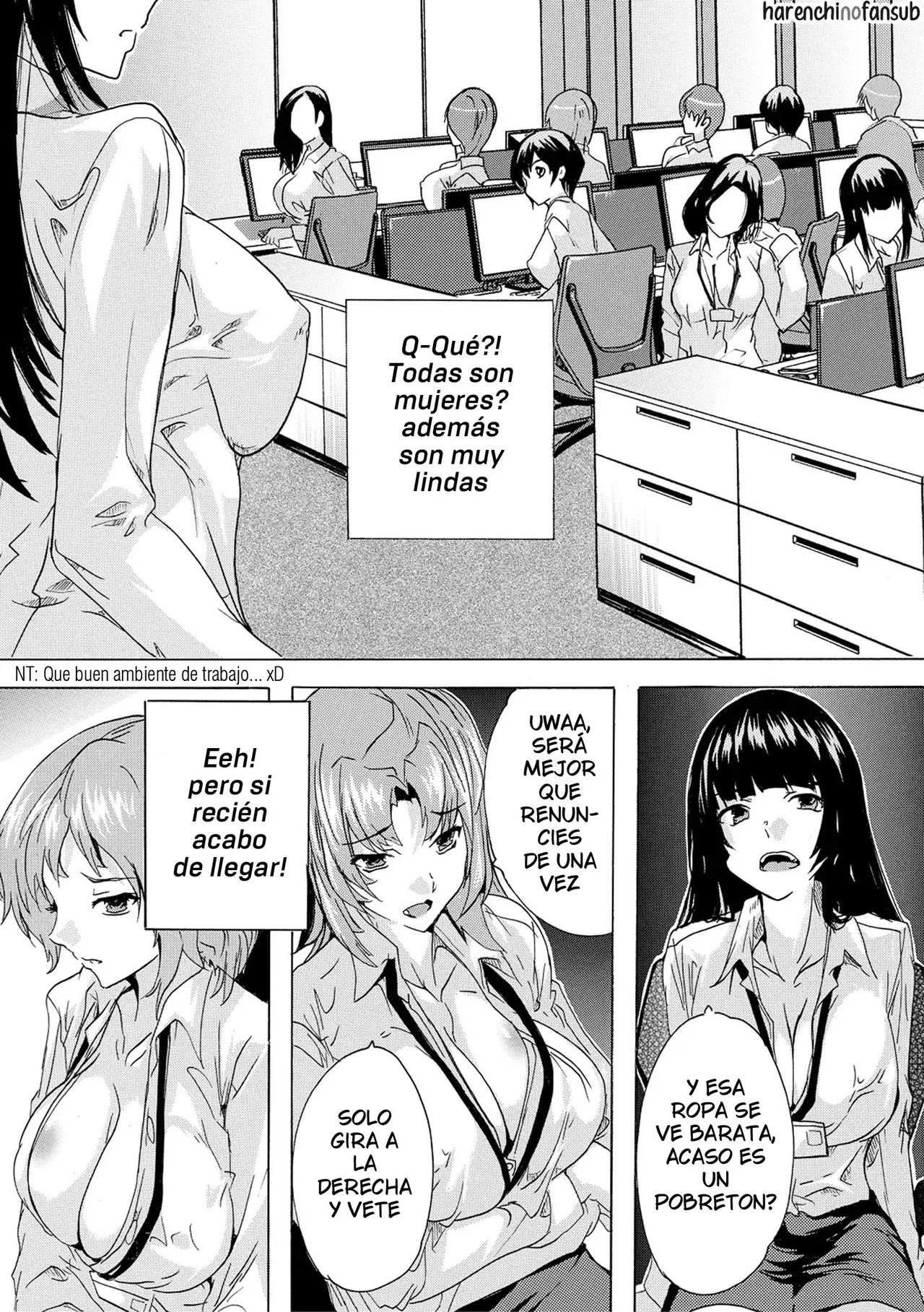 [Natsuka Q-ya] Saiin! Zenra Kaisha (Chap. 1) | Afrodisiaco! La Empresa Nudista (Cap. 1) [Spanish] [Digital] [Harenchi no Fansub] image number 6