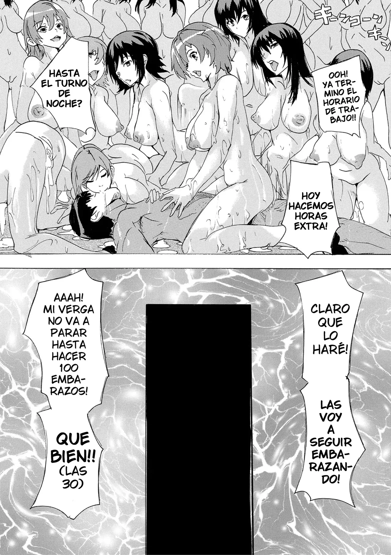 [Natsuka Q-ya] Saiin! Zenra Kaisha (Chap. 1) | Afrodisiaco! La Empresa Nudista (Cap. 1) [Spanish] [Digital] [Harenchi no Fansub] image number 36