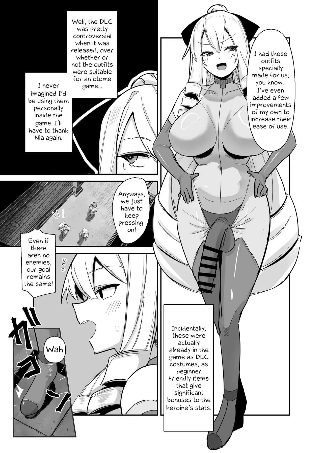 [COSCOteikoku (sella)] Otome Game no Akuyaku Reijou ni Tensei Shitara Ura Settei de Futanari deshita ~Ch. 3~ | I was reincarnated as a villainess in an otome Game who was a futanari in her backstory ~Ch. 3~ [Digital] [English] [Erelzen] 画像番号 6