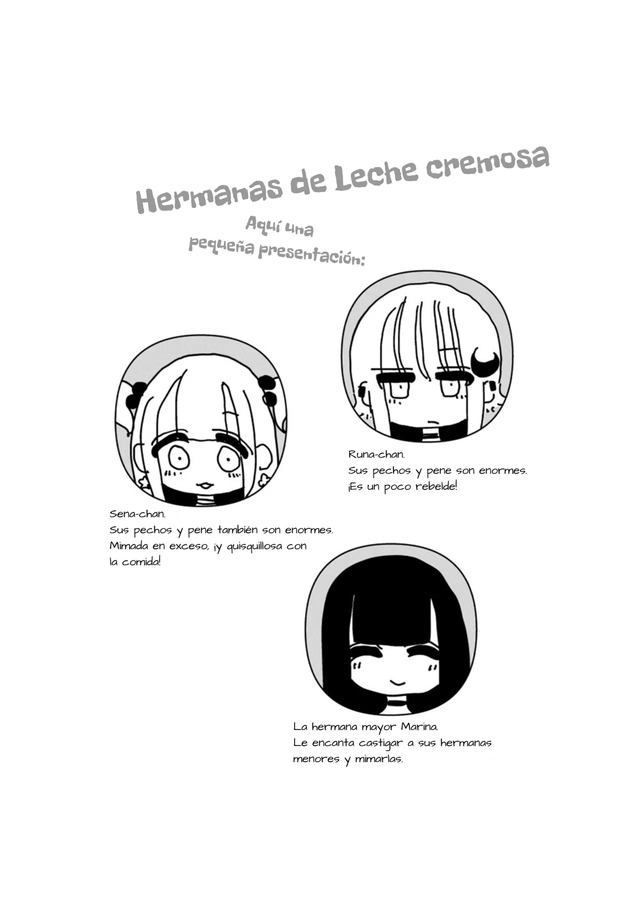 [KIKIMETAL] Ochinpo Milk Sisters | Hermanas de Leche Cremosa [Spanish] [Nakko76] 이미지 번호 1
