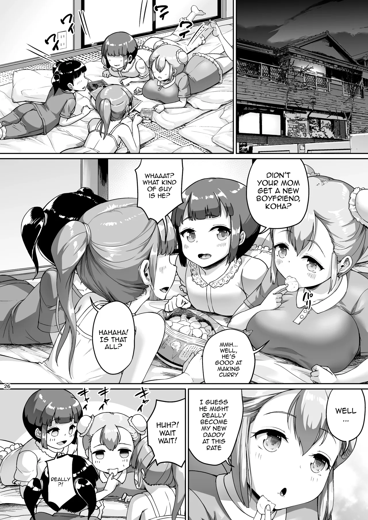 [Zetsubou Shiromuji (Shousan Bouzu)] Kyonyuu no Oyako ni Osewa ni Nattemasu. ~HaHa Hen~ / Getting To Fuck Both Big Breasted Mother and Daughter - Mother Edition [Digital] [English] {Doujins.com} Bildnummer 25