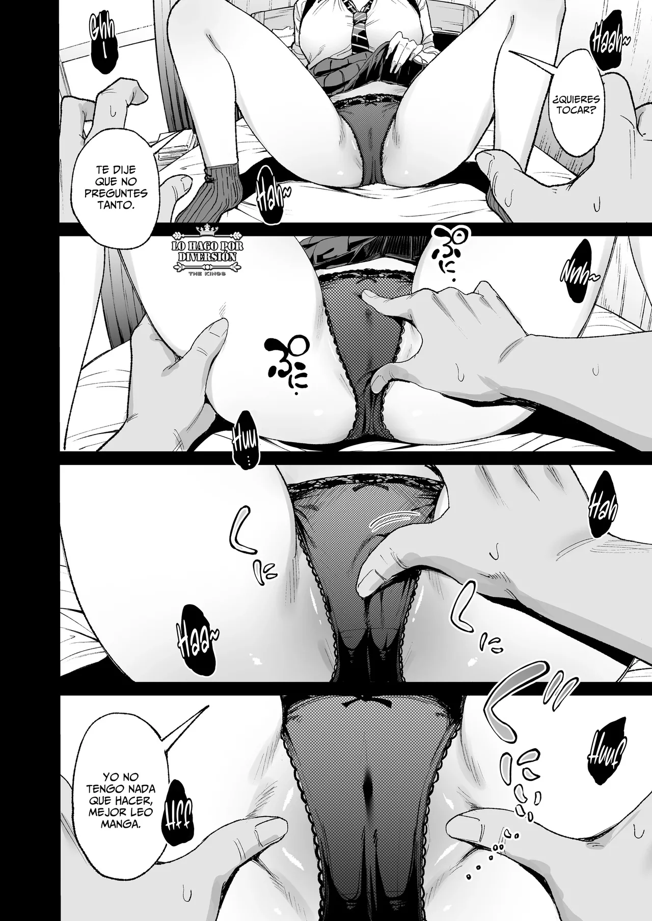 [Amagami Honpo (Manno)] Iribitari Gal ni Manko Tsukawasete Morau Hanashi 4.5｜La Gyaru Que Pasa Tiempo Conmigo Me Deja Usar Su Vagina 4.5 [Spanish] [WOLFGANGSCAN] [Digital] 画像番号 20