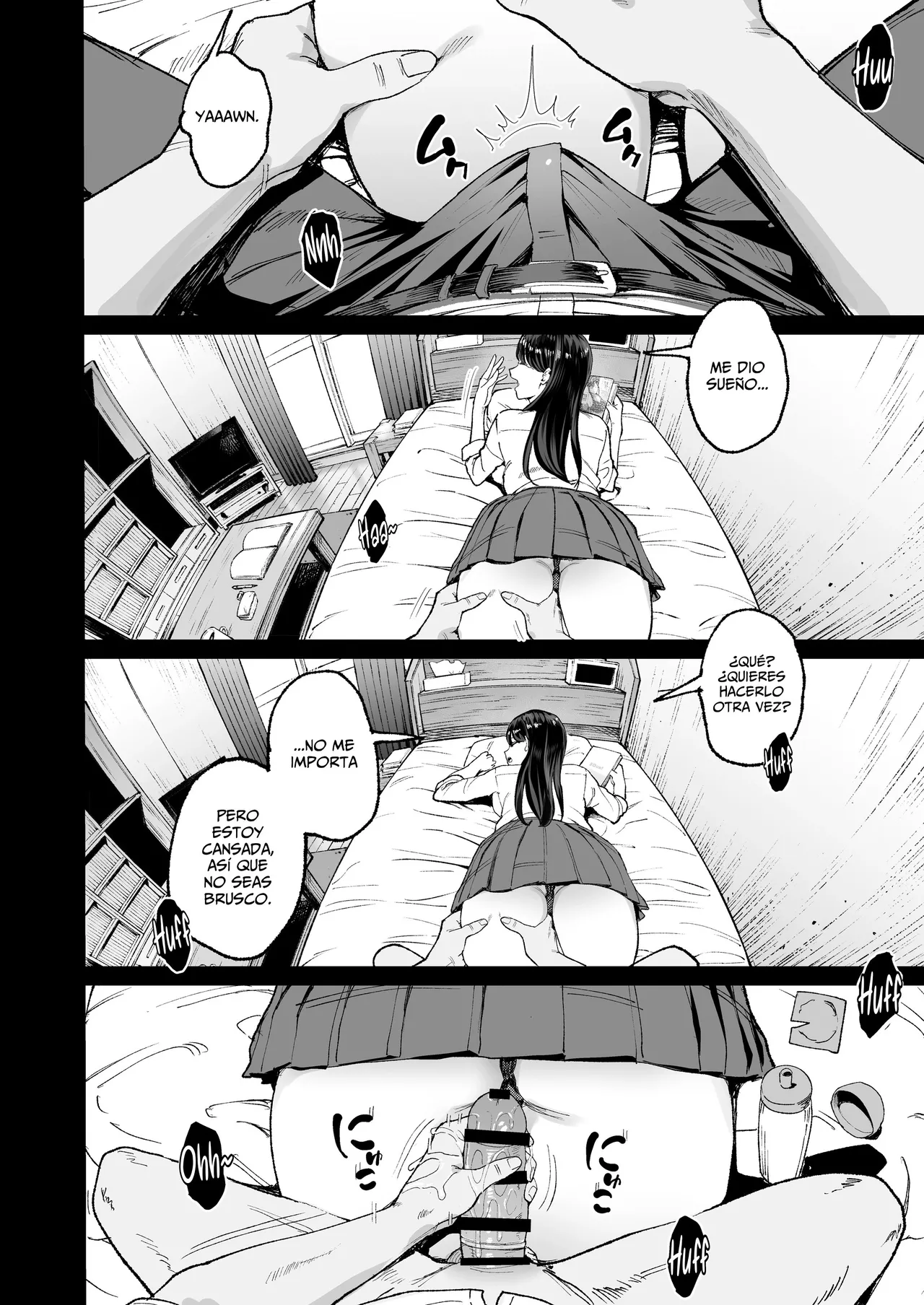 [Amagami Honpo (Manno)] Iribitari Gal ni Manko Tsukawasete Morau Hanashi 4.5｜La Gyaru Que Pasa Tiempo Conmigo Me Deja Usar Su Vagina 4.5 [Spanish] [WOLFGANGSCAN] [Digital] 画像番号 42