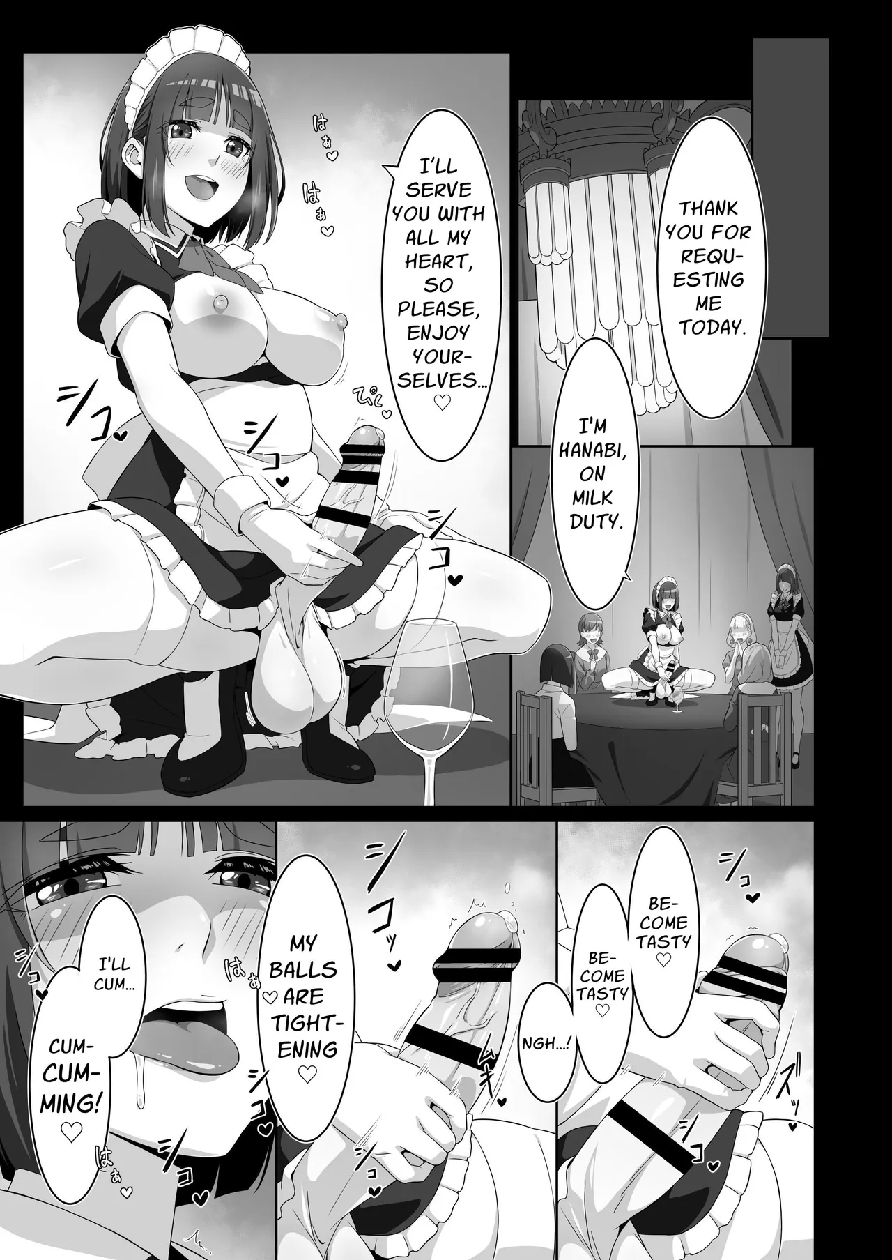 [Bamboo Potato (Kuja)] Futanari Maid no Milk Houshi | Futanari Maid's Milk Service [English] [APA] numero di immagine  27