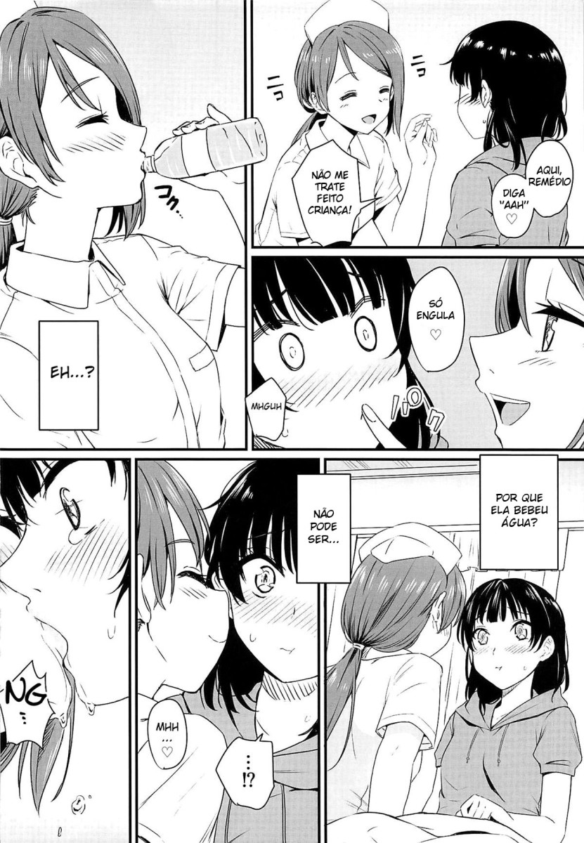 (Bokura no Love Live! 23) [Kitaku Jikan (Kitaku)] Yamitsuki S.O.S!! (Love Live! Sunshine!!) [Portuguese-BR] image number 5