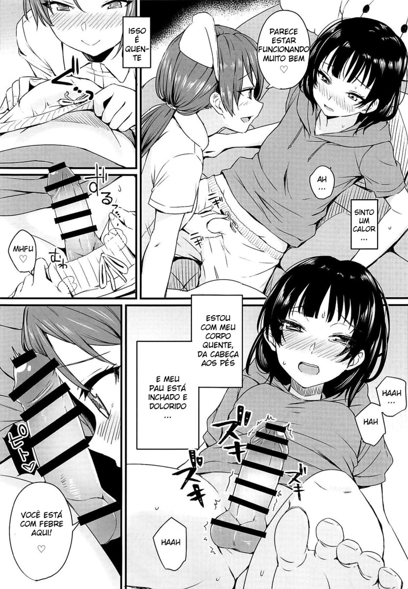 (Bokura no Love Live! 23) [Kitaku Jikan (Kitaku)] Yamitsuki S.O.S!! (Love Live! Sunshine!!) [Portuguese-BR] image number 8