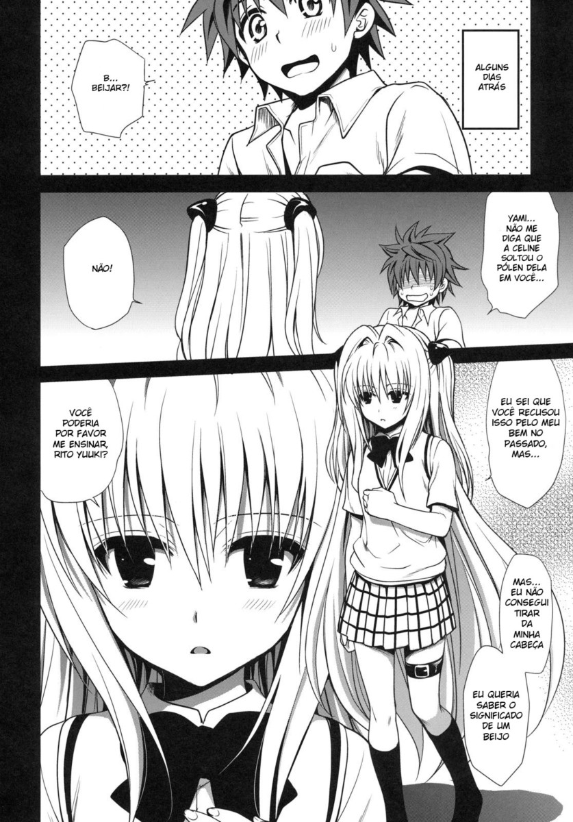 (C79) [Takumi na Muchi] Shiro Yami-chan (To LOVE-Ru) [Portuguese-BR] [HQHentai.com.br] image number 7