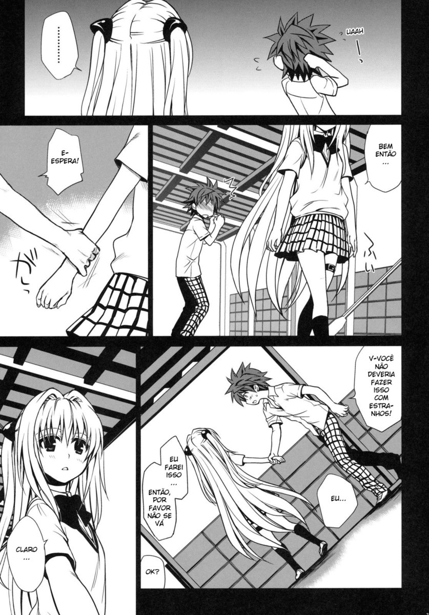 (C79) [Takumi na Muchi] Shiro Yami-chan (To LOVE-Ru) [Portuguese-BR] [HQHentai.com.br] image number 10