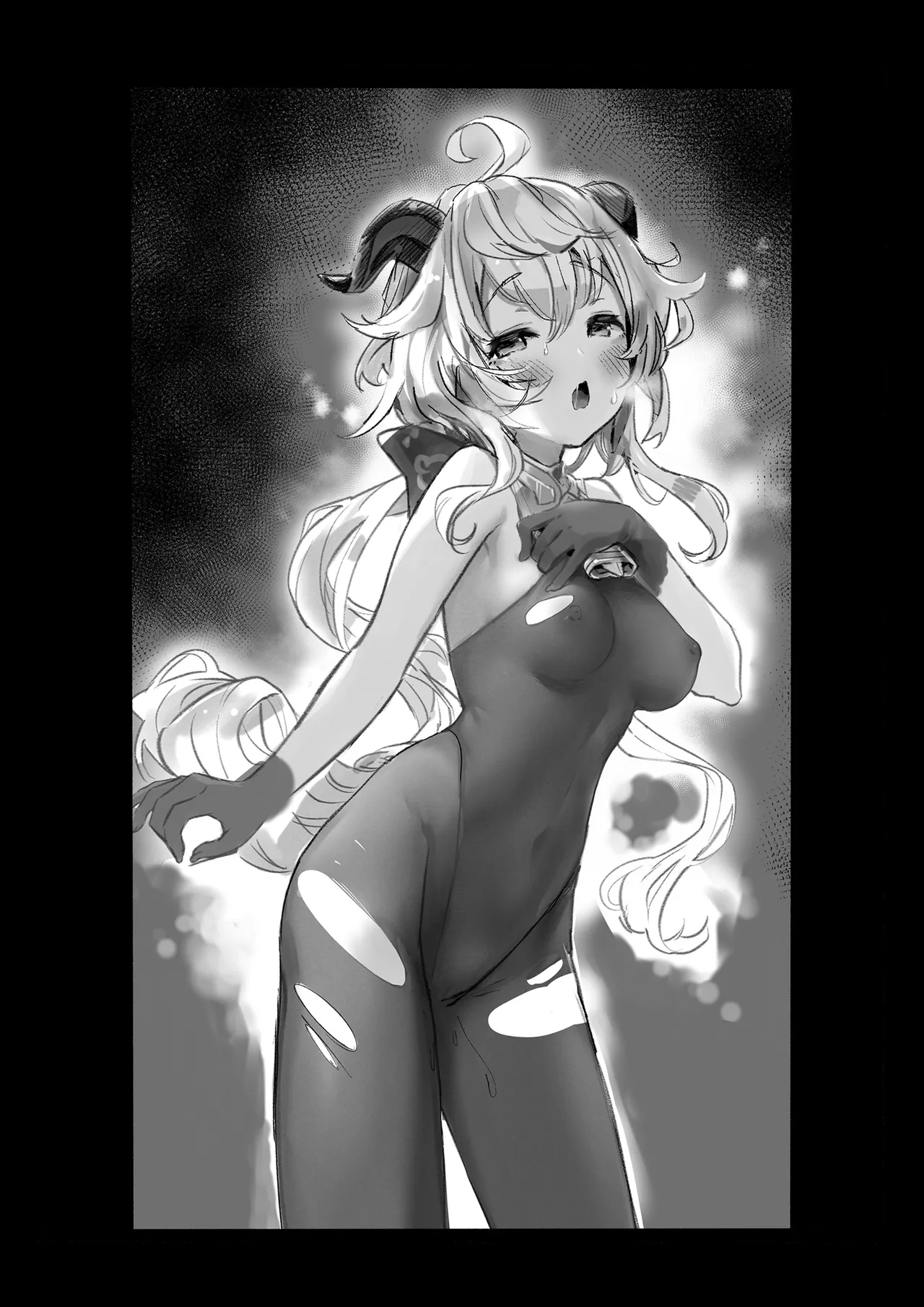 [bannoutumayoujiire (Bitou)] Ganyu Zangyouchuu (Genshin Impact) [Digital] numero di immagine  2