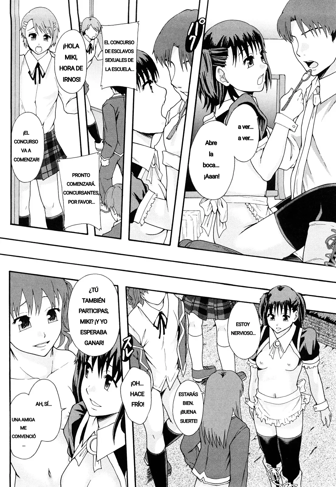 [Mayonnaise] Nikubenki System Chronicle -Nikubenki System Nendaiki- Ch. 1-4 + Omake｜Crónicas del Sistema Esclavista Cap. 1-4 + Extra [Spanish] [Jhovampire] image number 48