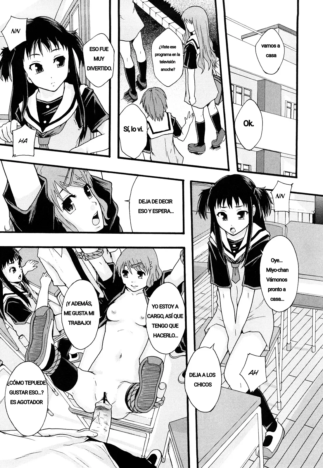 [Mayonnaise] Nikubenki System Chronicle -Nikubenki System Nendaiki- Ch. 1-4 + Omake｜Crónicas del Sistema Esclavista Cap. 1-4 + Extra [Spanish] [Jhovampire] image number 68