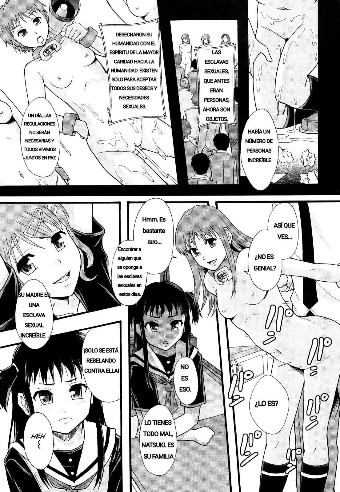 [Mayonnaise] Nikubenki System Chronicle -Nikubenki System Nendaiki- Ch. 1-4 + Omake｜Crónicas del Sistema Esclavista Cap. 1-4 + Extra [Spanish] [Jhovampire] image number 73