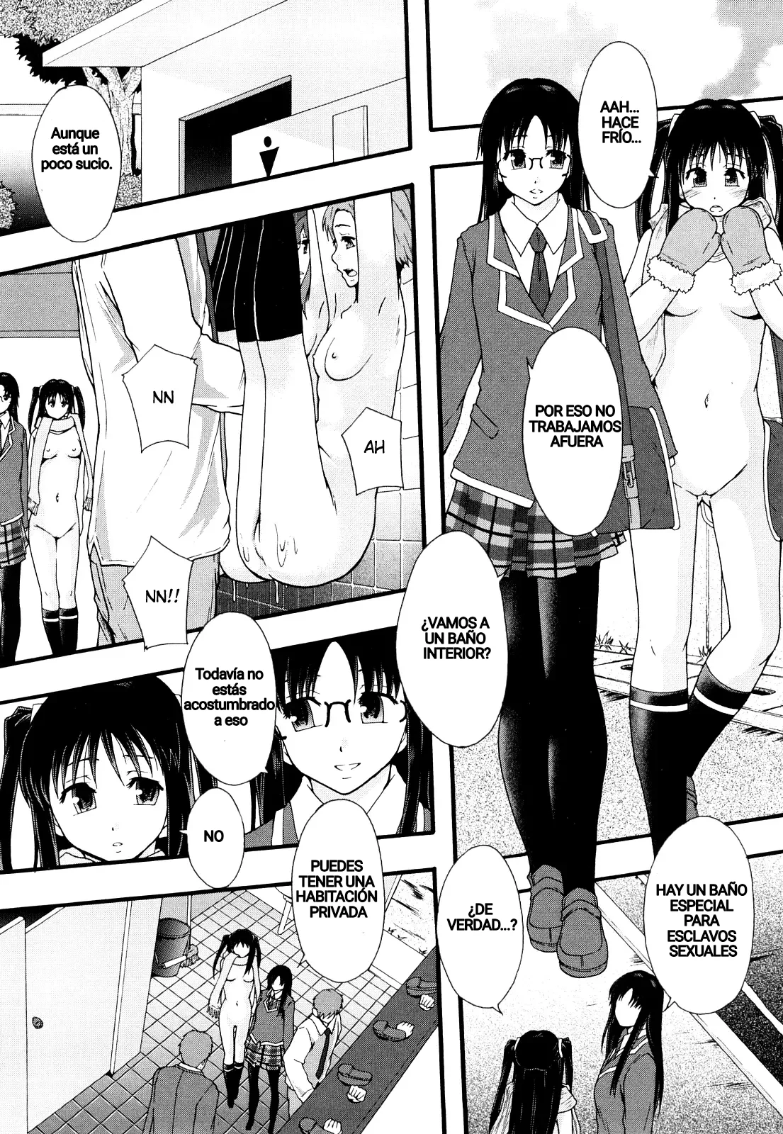 [Mayonnaise] Nikubenki System Chronicle -Nikubenki System Nendaiki- Ch. 1-4 + Omake｜Crónicas del Sistema Esclavista Cap. 1-4 + Extra [Spanish] [Jhovampire] image number 125