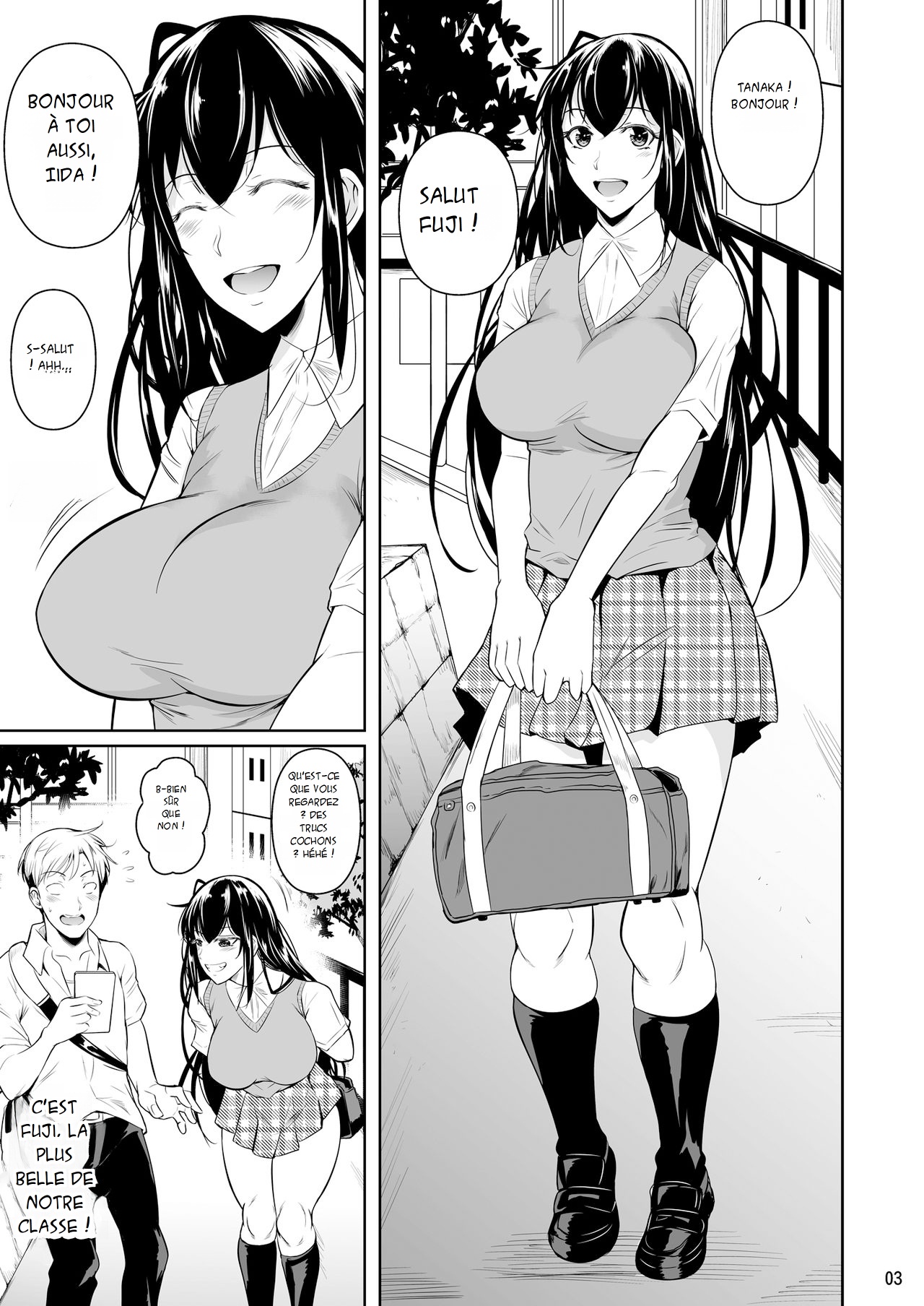 [Shoot The Moon (Fuetakishi)] Sokushitsu x Sokuhame Gakuen | Campus de sexe occasionnel [french][x-manga.net] 图片编号 4